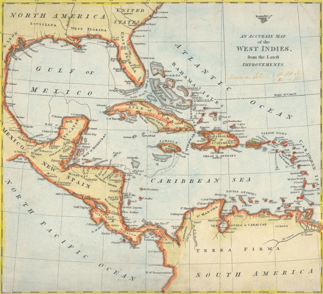 VIENTOS Y MAREAS DE WEST INDIES DE JAMAICA A GUYANA 9 POEMAS POR   1 Las Indias Orientales En El Marcator 